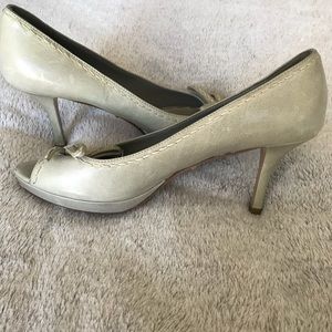Prada Peep Toe Pumps 38